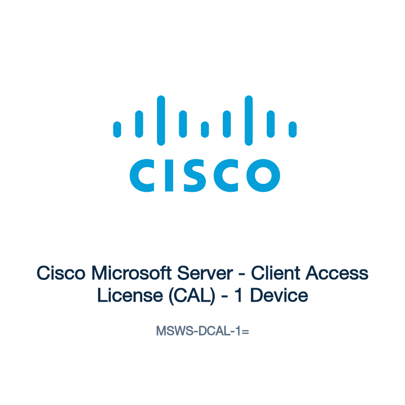 MSWS-DCAL-1=: Cisco Microsoft Server