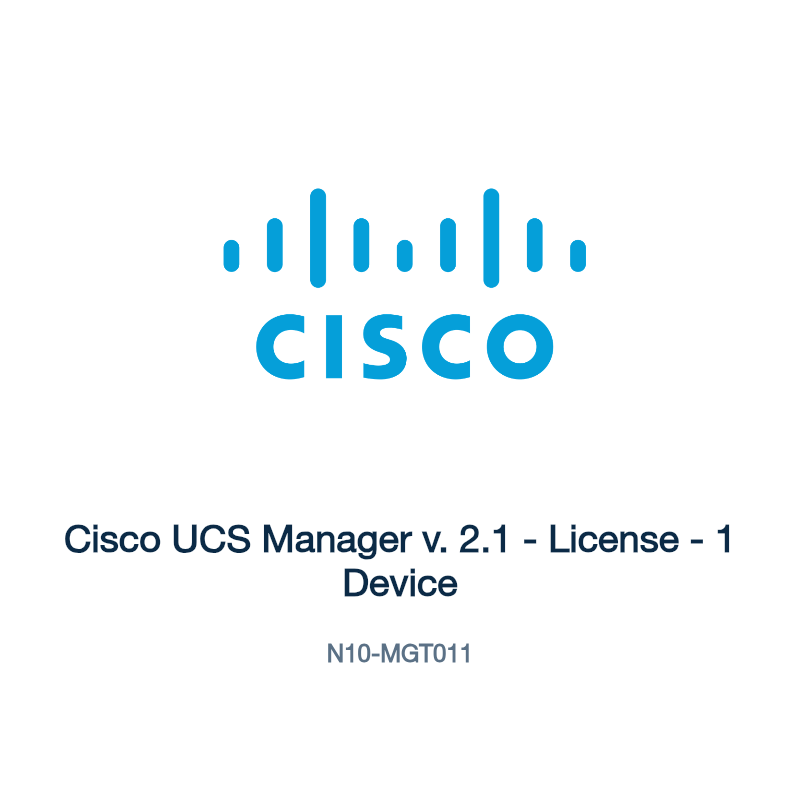 N10-MGT011: Cisco UCS Manager v. 2.1