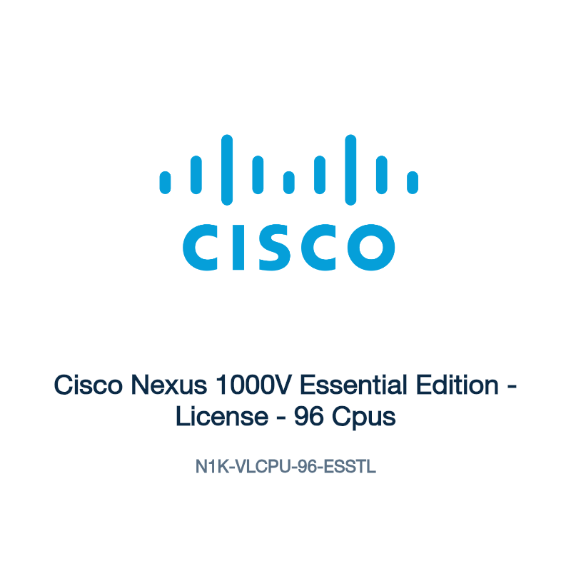 N1K-VLCPU-96-ESSTL: Cisco Nexus 1000V Essential Edition