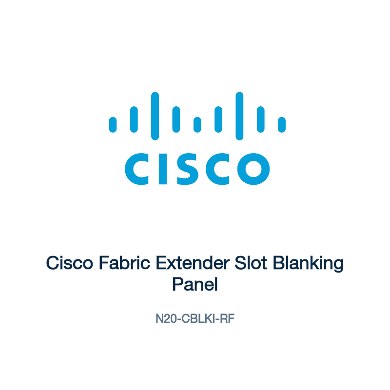 N20-CBLKI-RF: Cisco Fabric Extender Slot Blanking Panel
