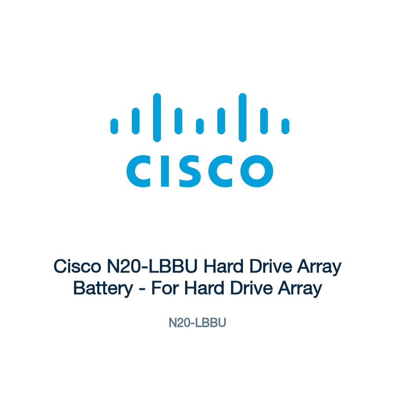 N20-LBBU: Cisco N20-LBBU Hard Drive Array Battery