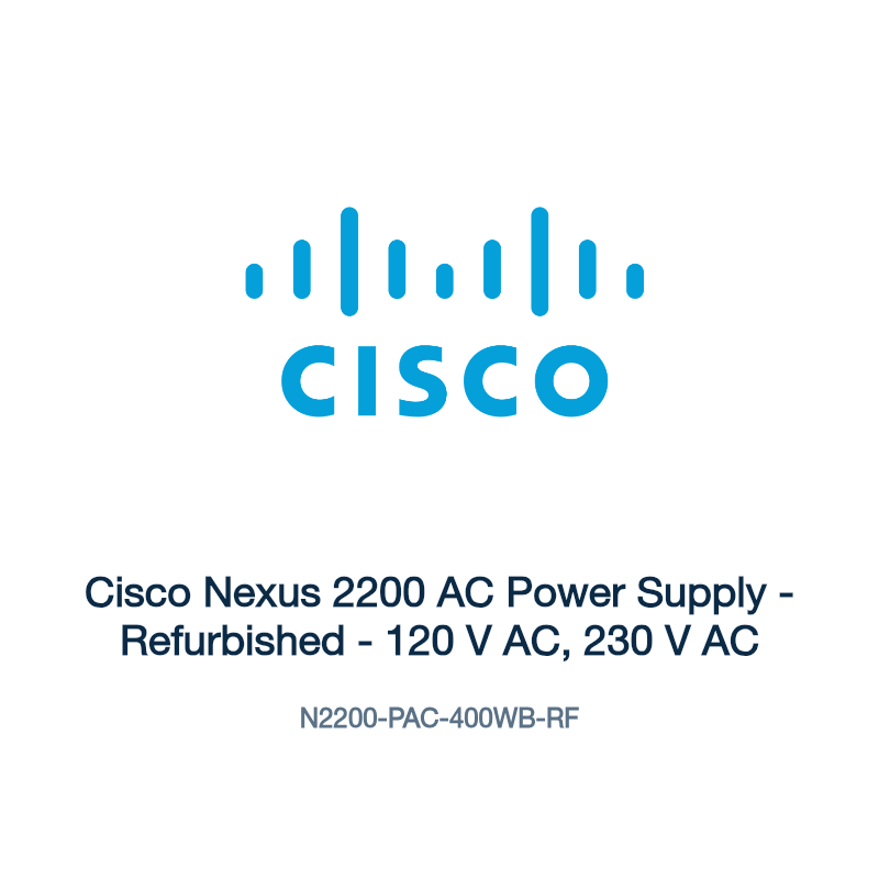 N2200-PAC-400WB-RF: Cisco Nexus 2200 AC Power Supply