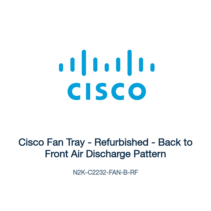 N2K-C2232-FAN-B-RF: Cisco Fan Tray - Refurbished - Back to Front Air Discharge Pattern