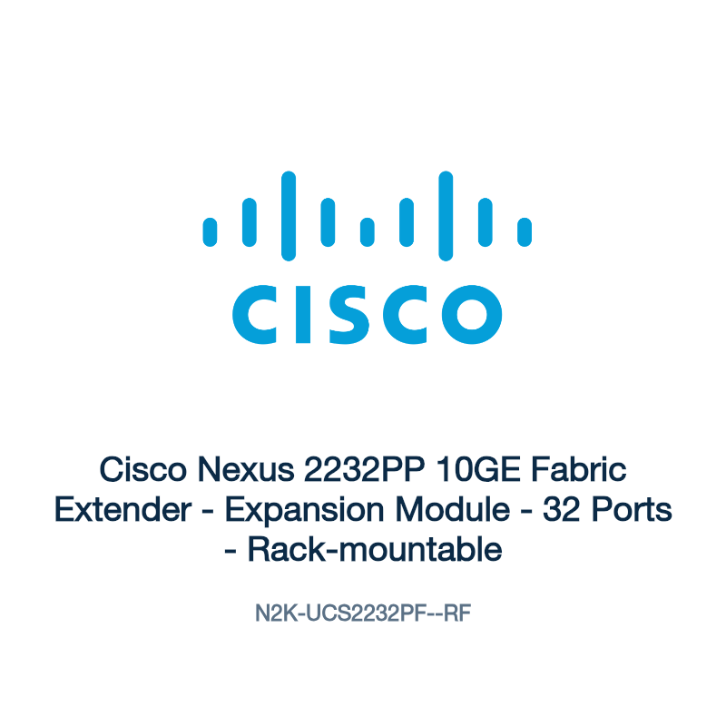 N2K-UCS2232PF--RF: Cisco Nexus 2232PP 10GE Fabric Extender