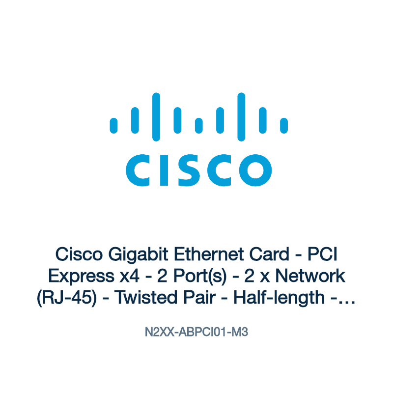 N2XX-ABPCI01-M3: Cisco Gigabit Ethernet Card