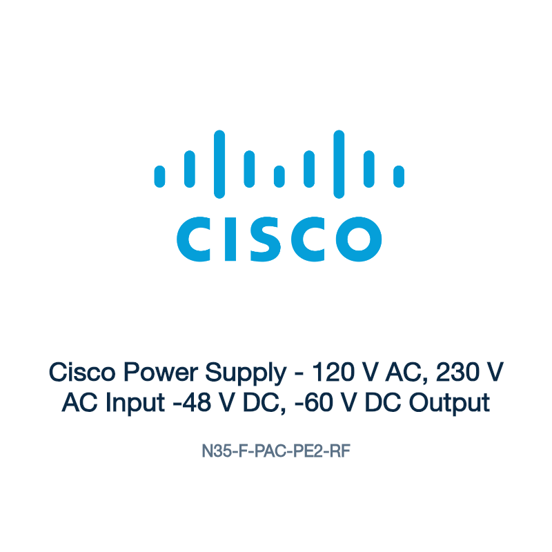 N35-F-PAC-PE2-RF: Cisco Power Supply