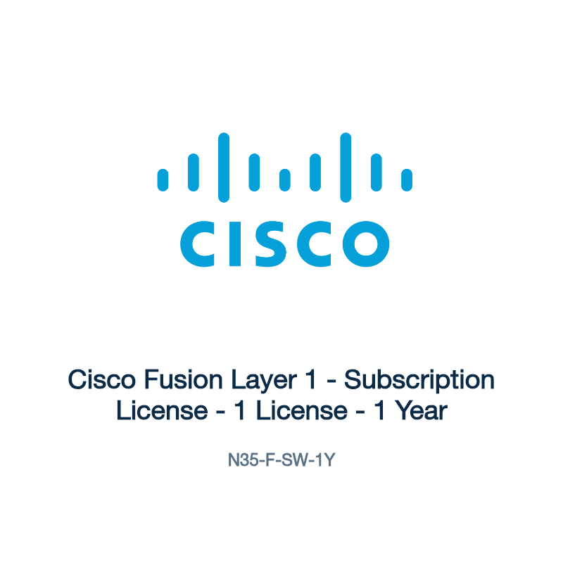 N35-F-SW-1Y: Cisco Fusion Layer 1