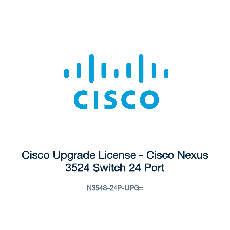 N3548-24P-UPG=: Cisco Upgrade License