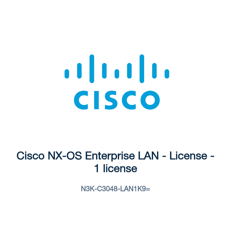 N3K-C3048-LAN1K9=: Cisco NX-OS Enterprise LAN