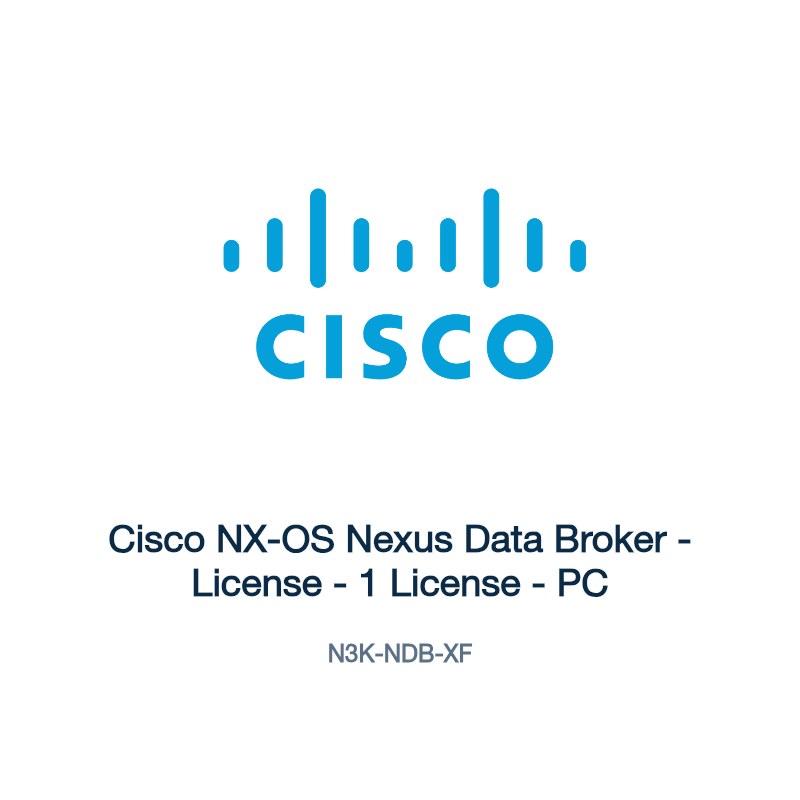N3K-NDB-XF: Cisco NX-OS Nexus Data Broker