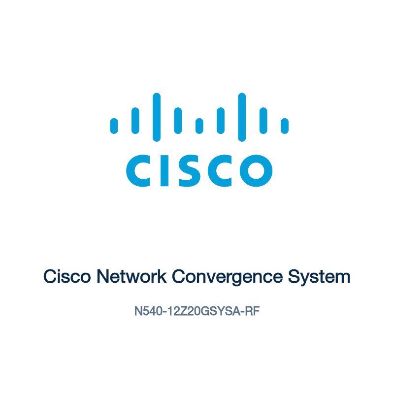 N540-12Z20GSYSA-RF: Cisco Network Convergence System
