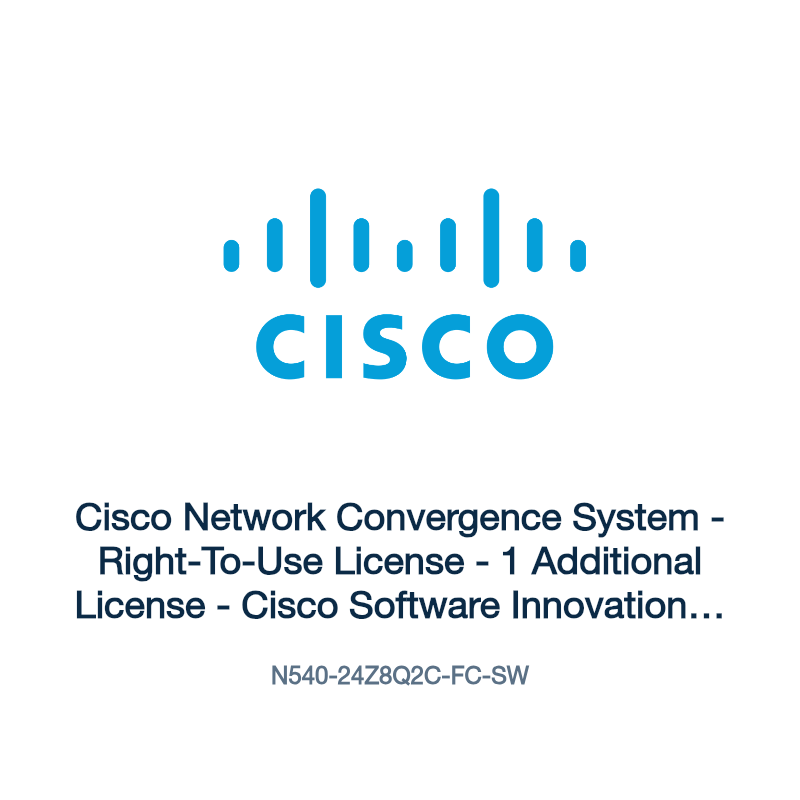 N540-24Z8Q2C-FC-SW: Cisco Network Convergence System