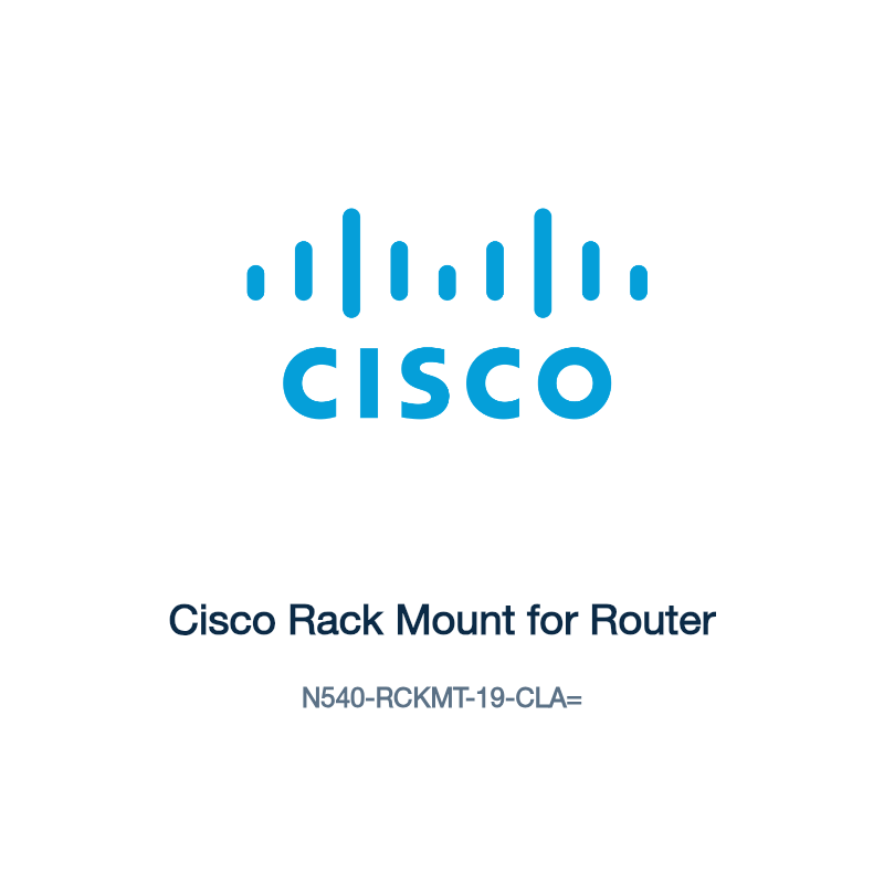 N540-RCKMT-19-CLA=: Cisco Rack Mount for Router