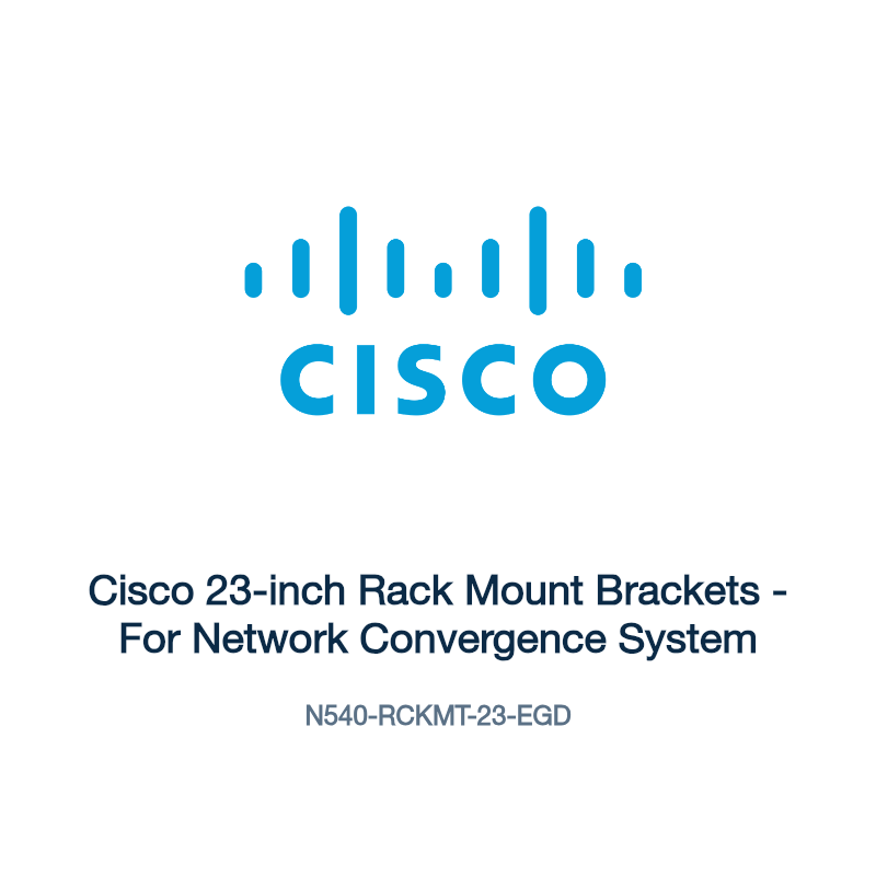 N540-RCKMT-23-EGD: Cisco 23-inch Rack Mount Brackets