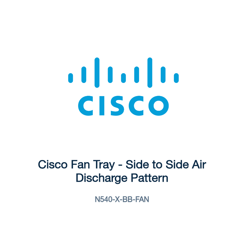 N540-X-BB-FAN: Cisco Fan Tray - Side to Side Air Discharge Pattern