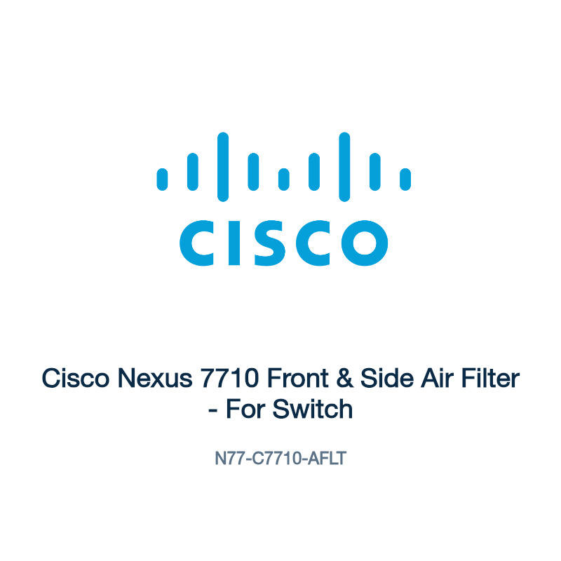 N77-C7710-AFLT: Cisco Nexus 7710 Front & Side Air Filter