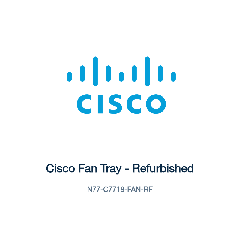 N77-C7718-FAN-RF: Cisco Fan Tray - Refurbished