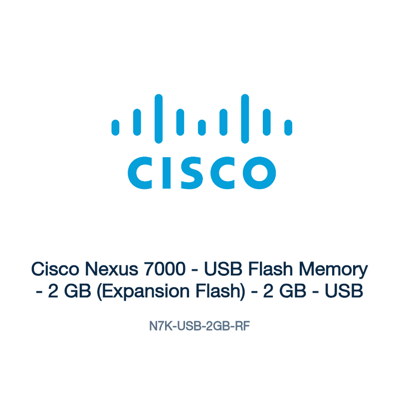 N7K-USB-2GB-RF: Cisco Nexus 7000