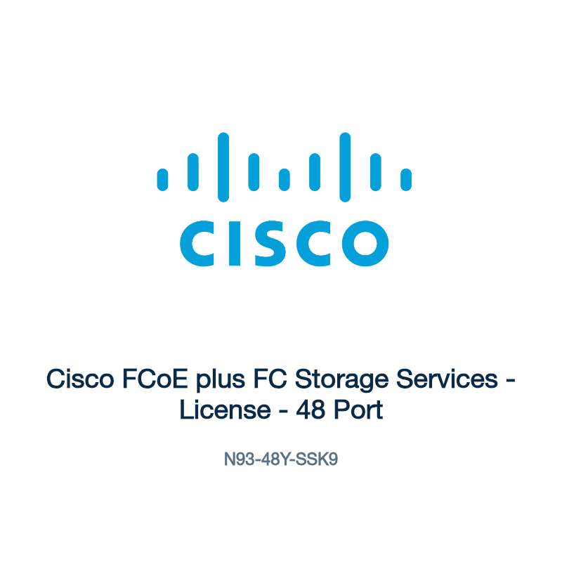 N93-48Y-SSK9: Cisco FCoE plus FC Storage Services