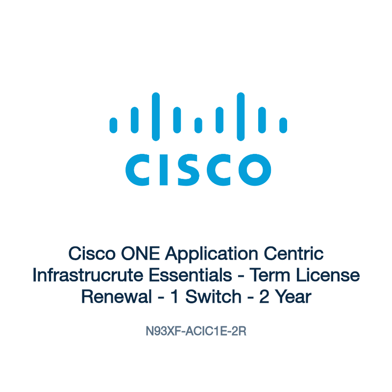 N93XF-ACIC1E-2R: Cisco ONE Application Centric Infrastrucrute Essentials