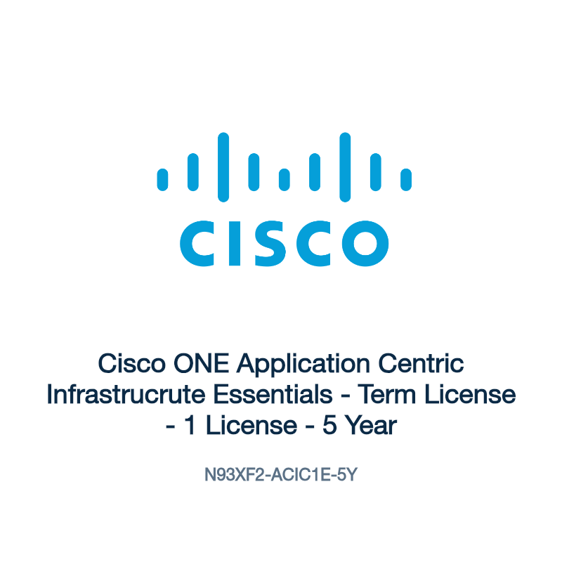 N93XF2-ACIC1E-5Y: Cisco ONE Application Centric Infrastrucrute Essentials