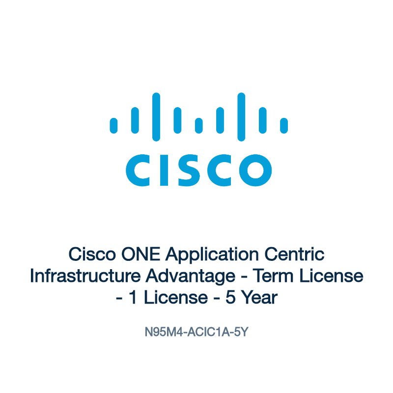 N95M4-ACIC1A-5Y: Cisco ONE Application Centric Infrastructure Advantage