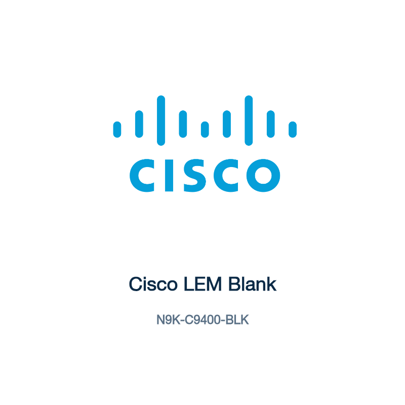 N9K-C9400-BLK: Cisco LEM Blank