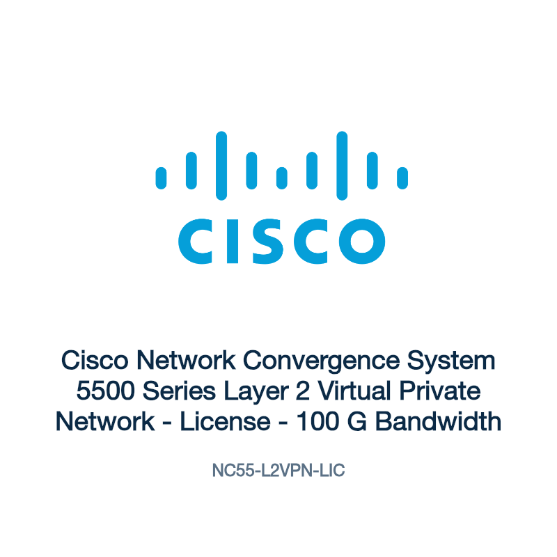 NC55-L2VPN-LIC: Cisco Network Convergence System 5500 Series Layer 2 Virtual Private