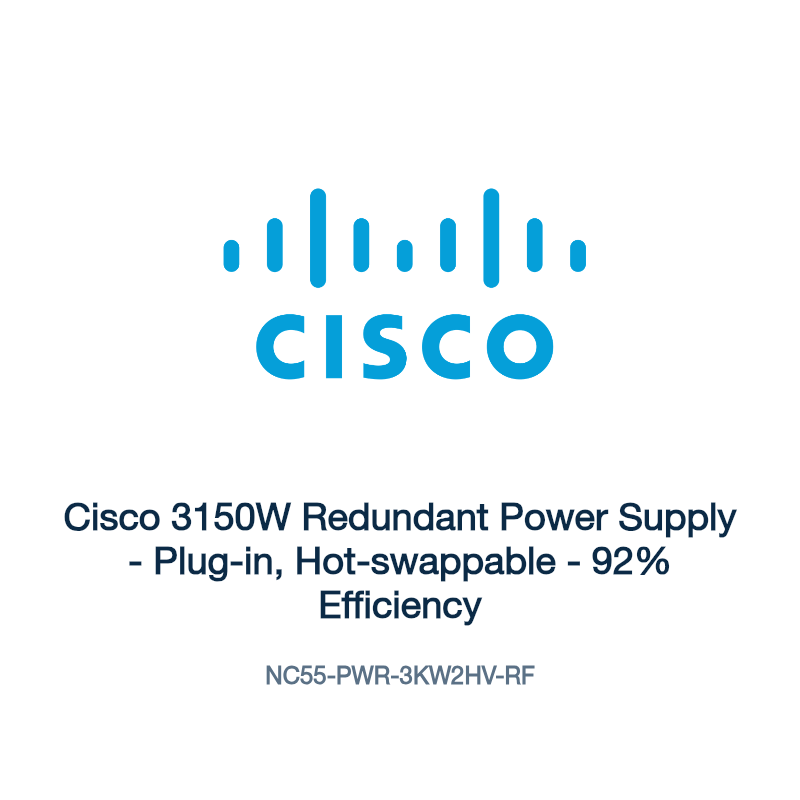 NC55-PWR-3KW2HV-RF: Cisco 3150W Redundant Power Supply