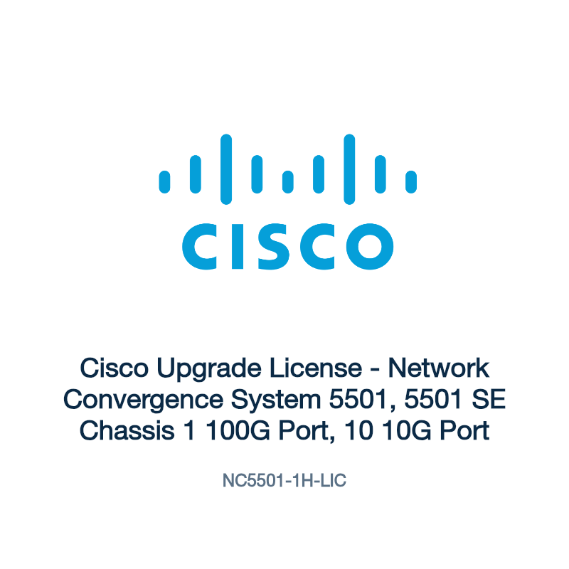 NC5501-1H-LIC: Cisco Upgrade License