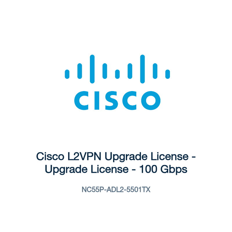 NC55P-ADL2-5501TX: Cisco L2VPN Upgrade License