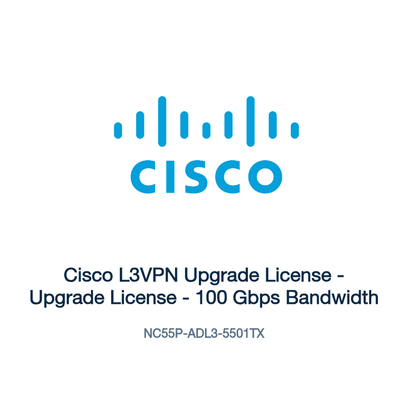 NC55P-ADL3-5501TX: Cisco L3VPN Upgrade License