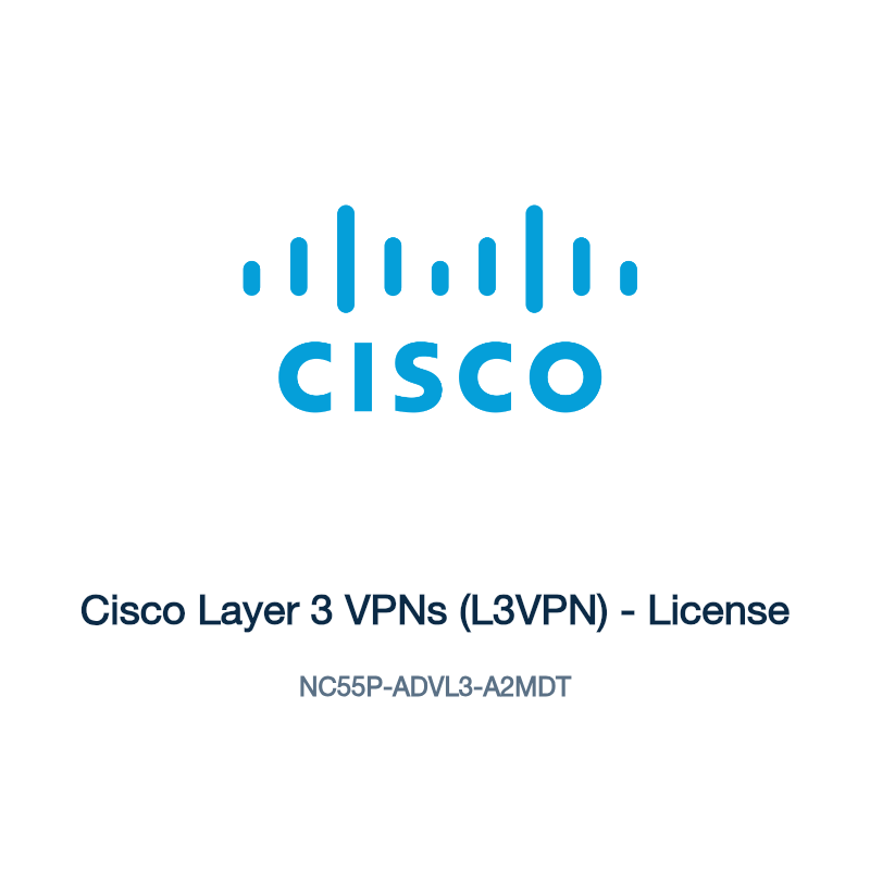 NC55P-ADVL3-A2MDT: Cisco Layer 3 VPNs (L3VPN)