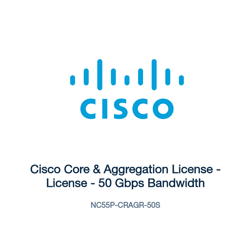 NC55P-CRAGR-50S: Cisco Core & Aggregation License