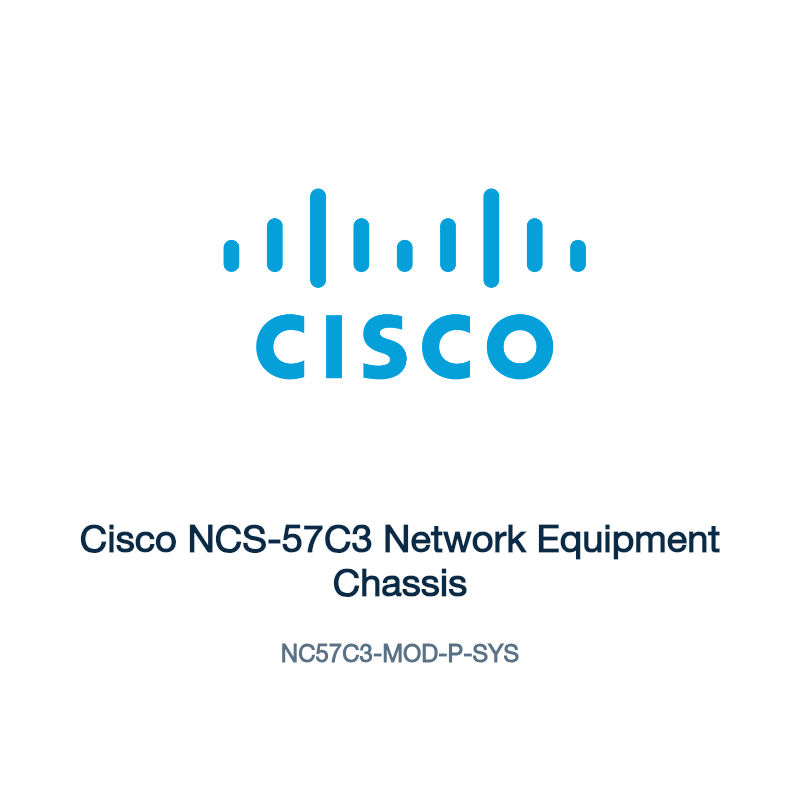 NC57C3-MOD-P-SYS: Cisco NCS-57C3 Network Equipment Chassis