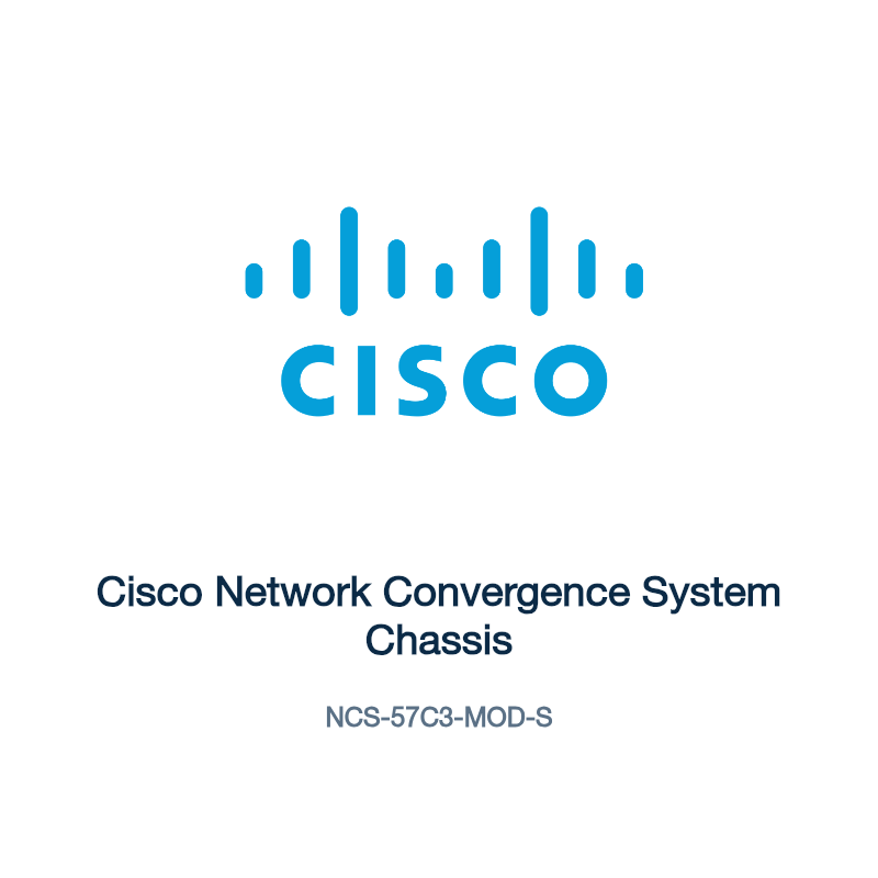 NCS-57C3-MOD-S: Cisco Network Convergence System Chassis