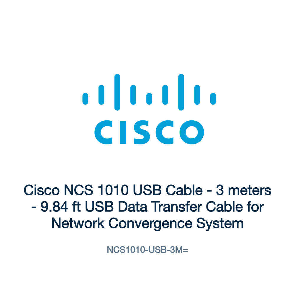 NCS1010-USB-3M=: Cisco NCS 1010 USB Cable