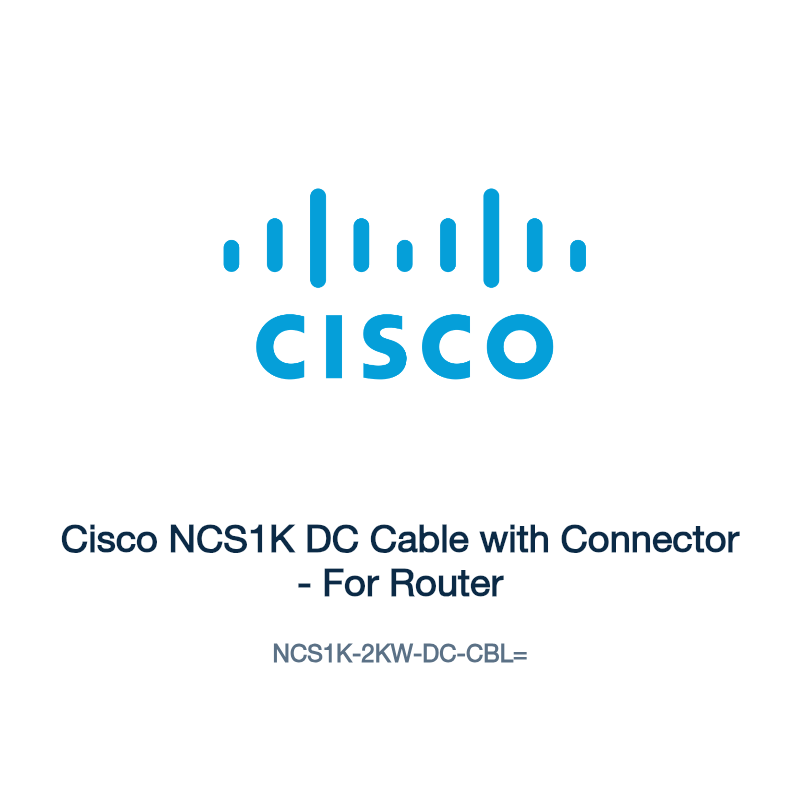 NCS1K-2KW-DC-CBL=: Cisco NCS1K DC Cable with Connector