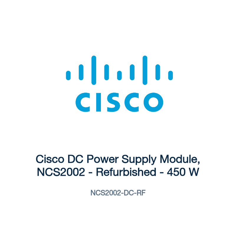 NCS2002-DC-RF: Cisco DC Power Supply Module, NCS2002