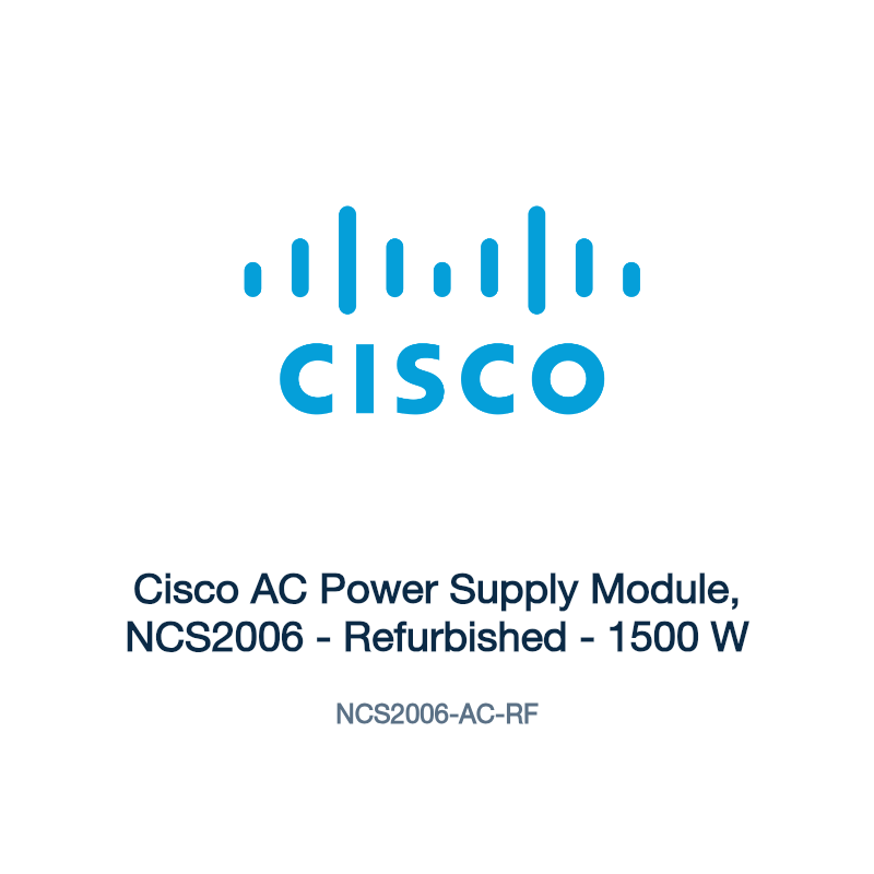 NCS2006-AC-RF: Cisco AC Power Supply Module, NCS2006