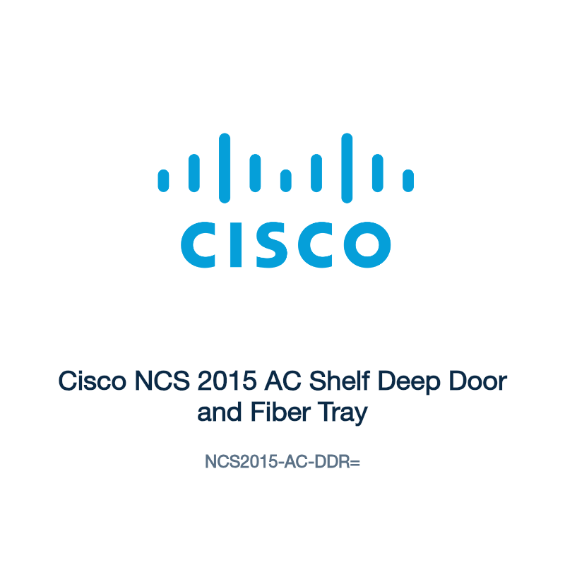 NCS2015-AC-DDR=: Cisco NCS 2015 AC Shelf Deep Door and Fiber Tray