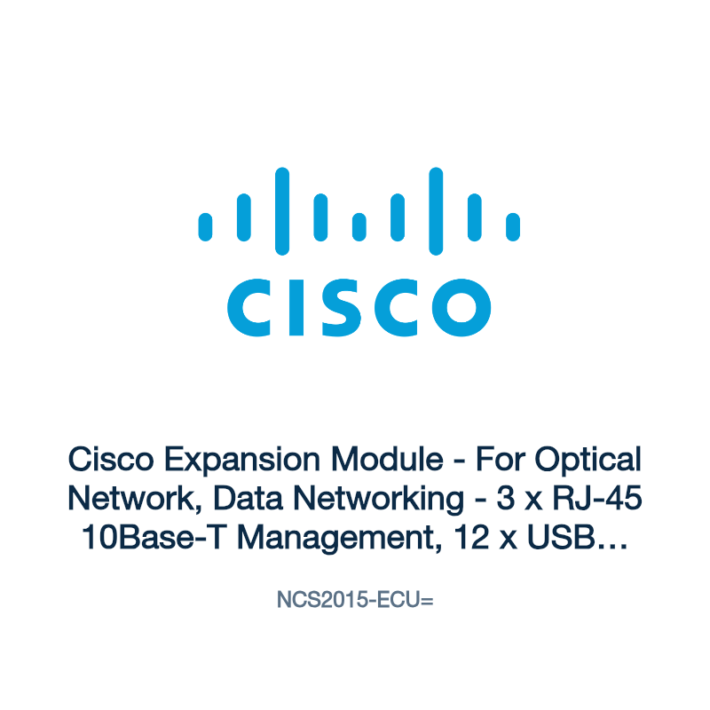 NCS2015-ECU=: Cisco Expansion Module