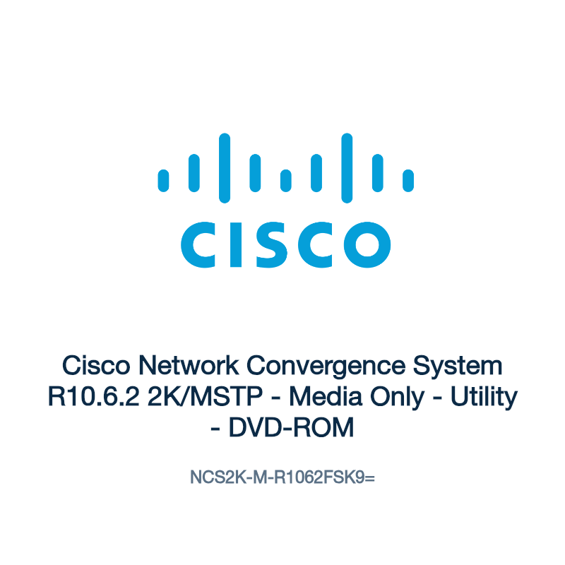 NCS2K-M-R1062FSK9=: Cisco Network Convergence System R10.6.2 2K/MSTP
