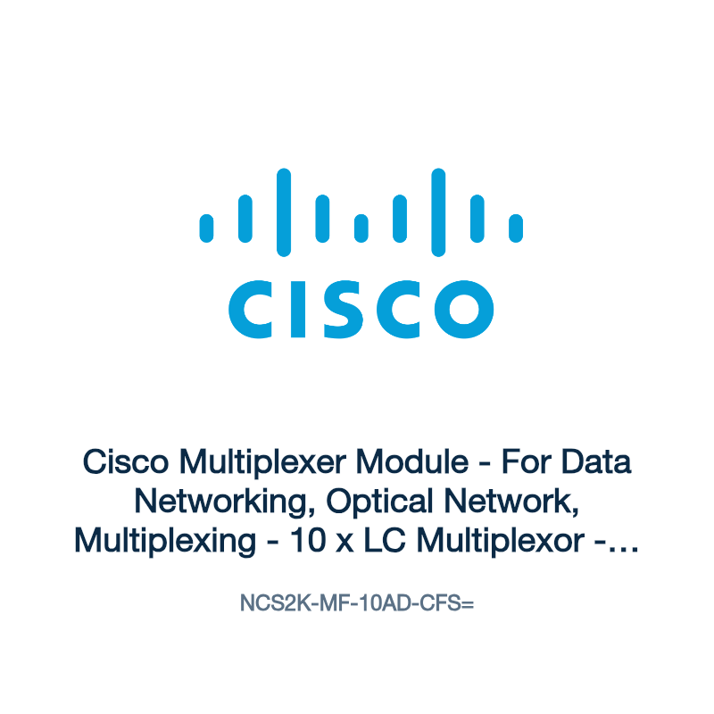 NCS2K-MF-10AD-CFS=: Cisco Multiplexer Module
