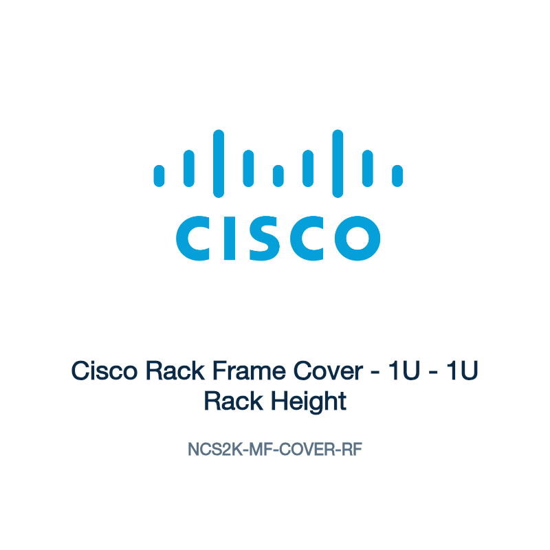 NCS2K-MF-COVER-RF: Cisco Rack Frame Cover