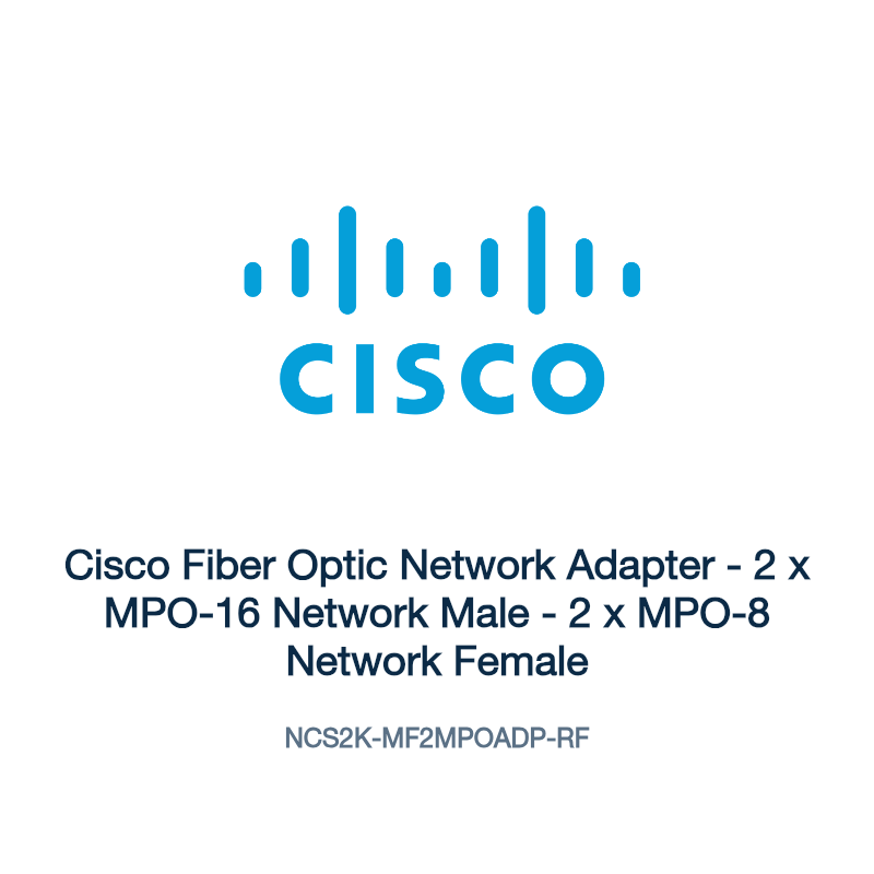 NCS2K-MF2MPOADP-RF: Cisco Fiber Optic Network Adapter