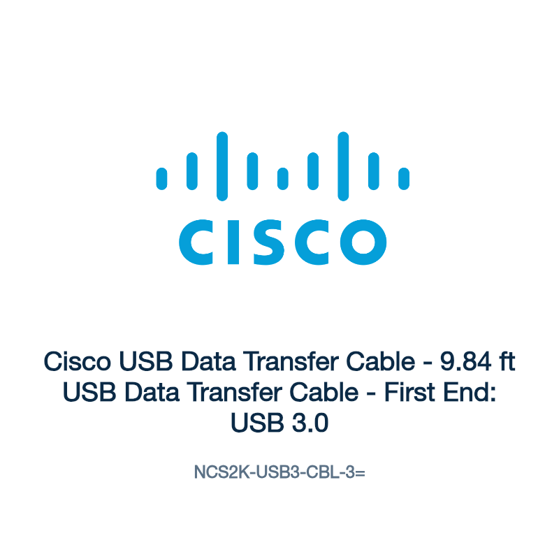 NCS2K-USB3-CBL-3=: Cisco USB Data Transfer Cable