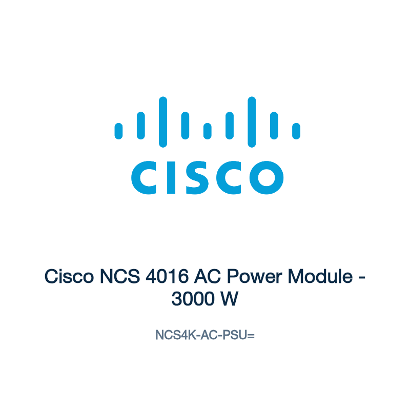 NCS4K-AC-PSU=: Cisco NCS 4016 AC Power Module