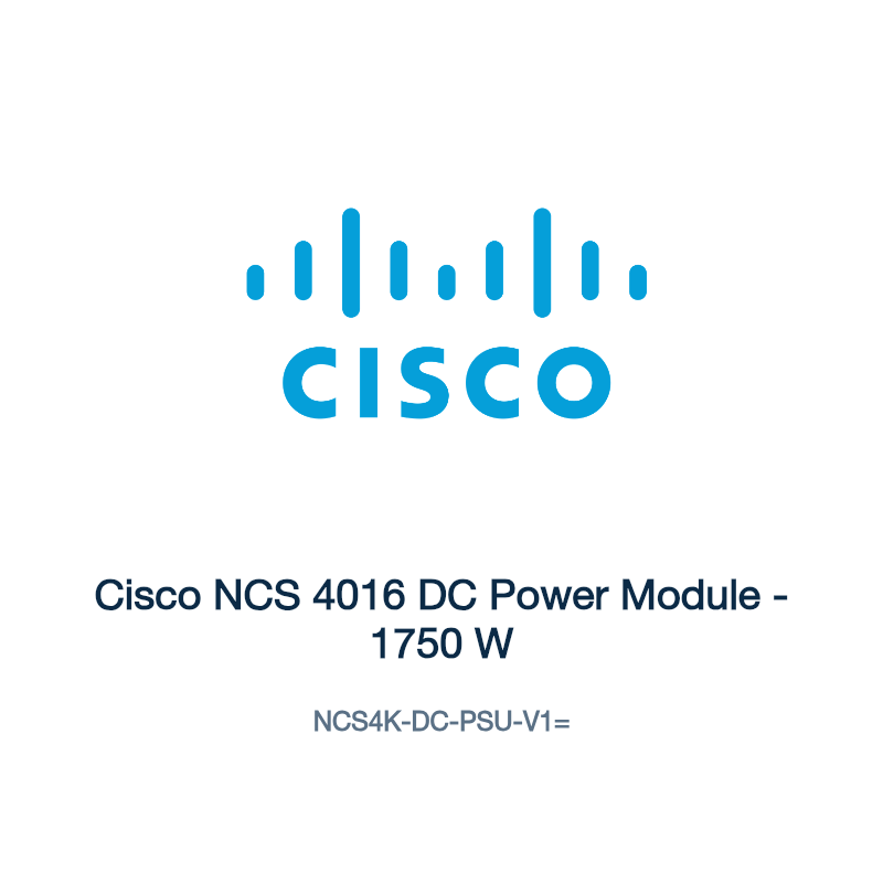 NCS4K-DC-PSU-V1=: Cisco NCS 4016 DC Power Module