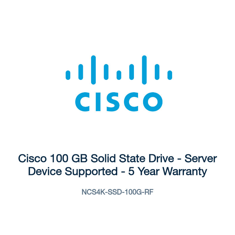 NCS4K-SSD-100G-RF: Cisco 100 GB Solid State Drive